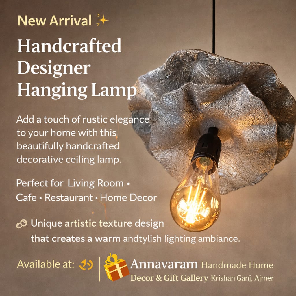 Handcrafted Designer Hanging Lamp