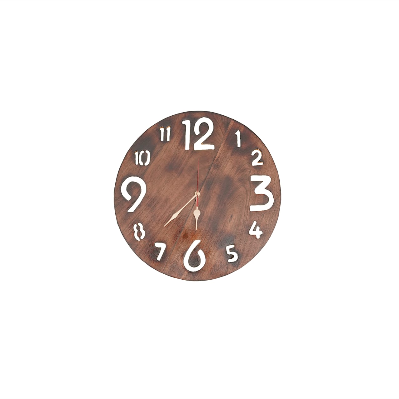 Wooden wall clock