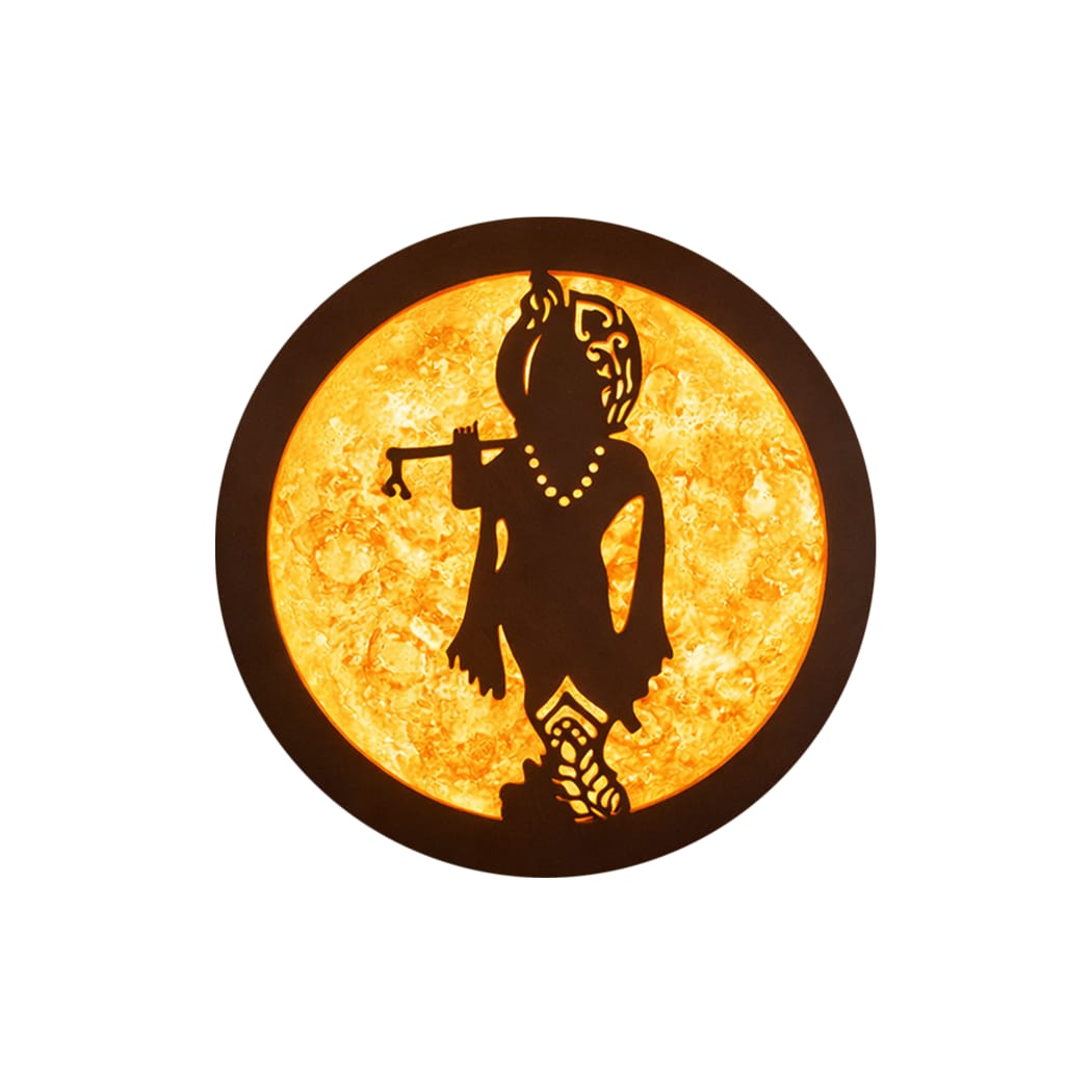 Krishna moon lamp