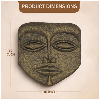 Handcrafted Paper Mache Tribal Face Mask